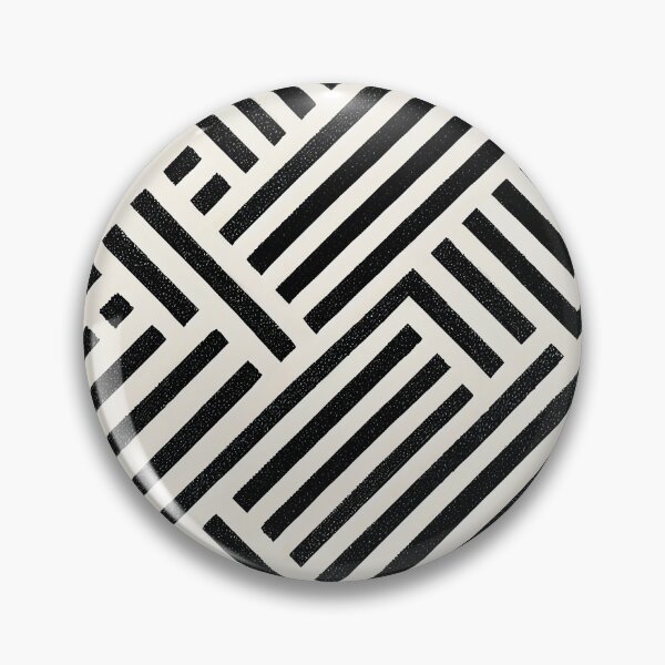 Item preview, Black and white abstract geometric pattern designed and sold by Dise37.