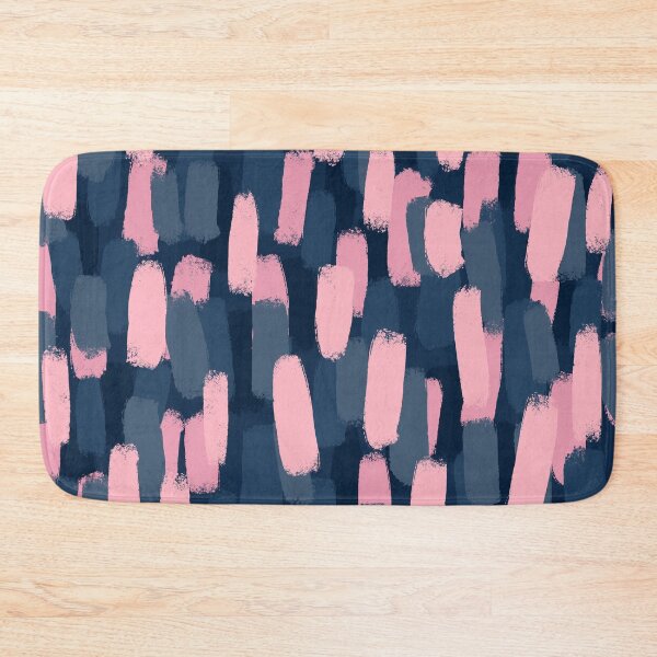 Item preview, Abstract, Dark Blue and Pink Paint Brush Effect designed and sold by OneThreeSix.