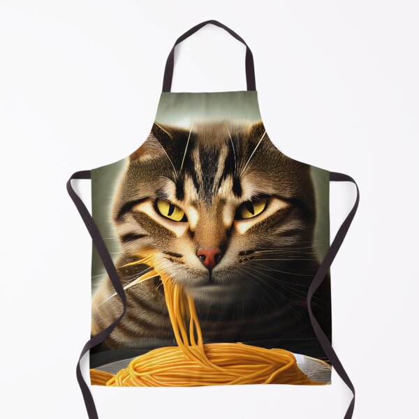 Item preview, The Grand Dining Adventure: Cat Experiences Spaghetti in Regal Surroundings designed and sold by Valeree Store.