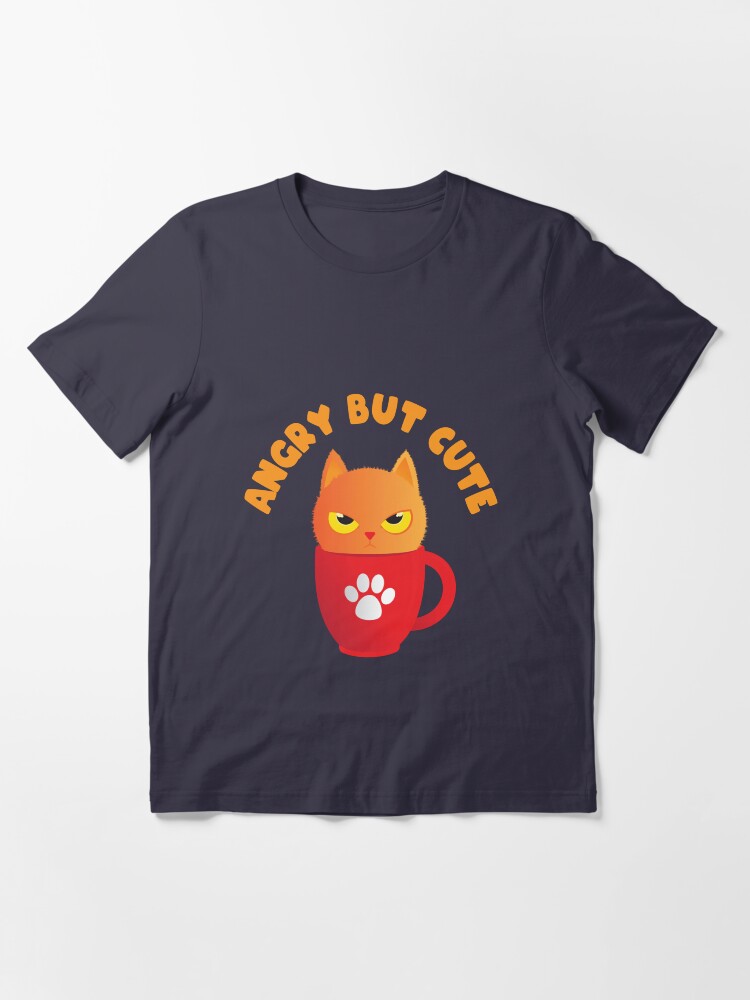 Cute but Angry Cat - NeatoShop