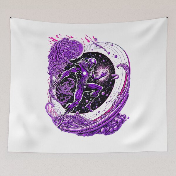 Item preview, Nebulus Battle Against the Purple Alien designed and sold by kpz3r4.