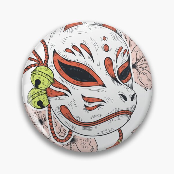 Item preview, Sakura Kitsune Mask designed and sold by Skyebem.