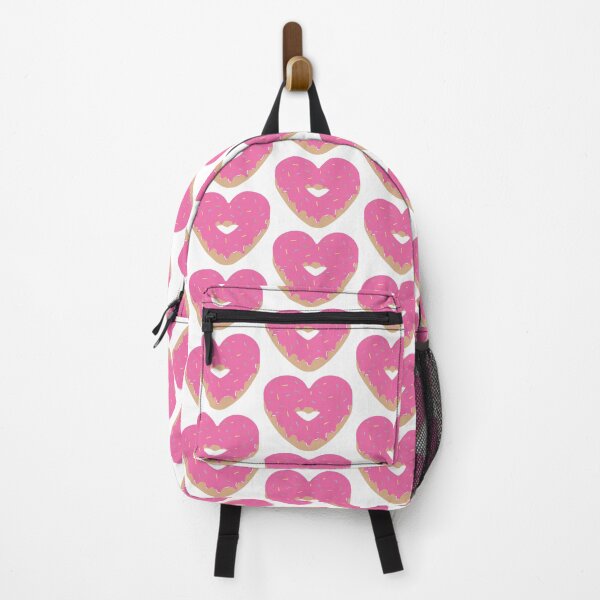 Item preview, cute heart sprinkle donut pink designed and sold by qawsart.