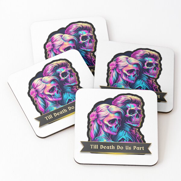 Item preview, Till Death Do Us Part Tee & Sticker Set designed and sold by Joyfulimaginery.