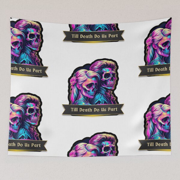 Item preview, Till Death Do Us Part Tee & Sticker Set designed and sold by Joyfulimaginery.