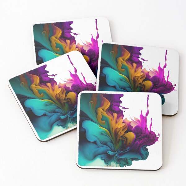Item preview, Alcoholic ink splash designed and sold by KammyArt.