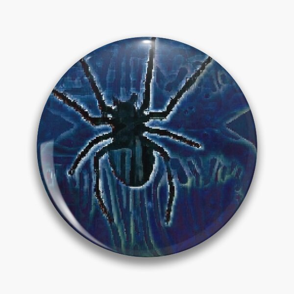 Artikelvorschau, Blaue Nacht mit Schatten einer Spinne entworfen und verkauft von PPPimp.
