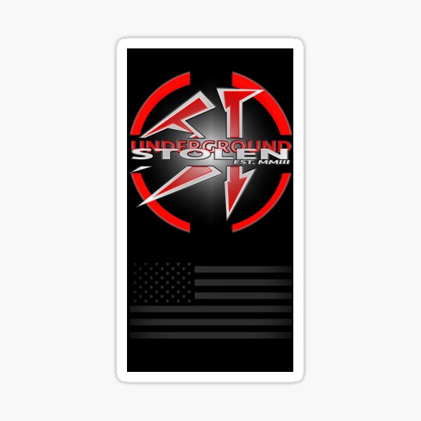Item preview, STEALTH STOLEN UNDERGROUND US FLAG designed and sold by StlnUndrgrnd.