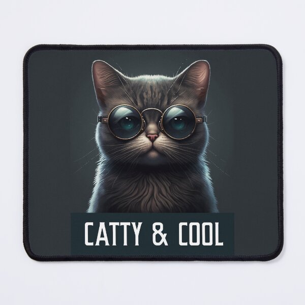 Item preview, cool cat (catty & cool) designed and sold by Besir26.