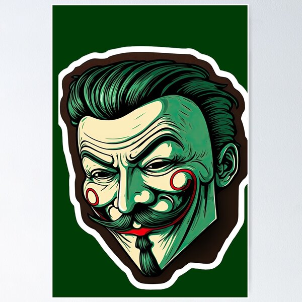 Artikel-Vorschau von Anonymer Guy Fawkes Hacktivist, designt und verkauft von Gralok.