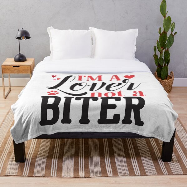 Item preview, I'm a lover not a biter designed and sold by Phoenix-Fire1.