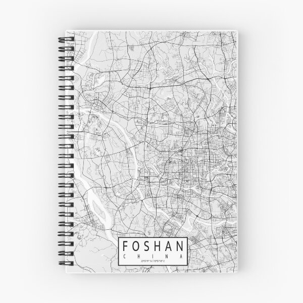 Item preview, Foshan City Map of Guangdong, China - Light designed and sold by deMAP.
