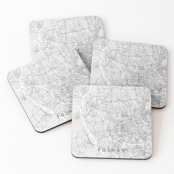 Item preview, Foshan City Map of Guangdong, China - Light designed and sold by deMAP.