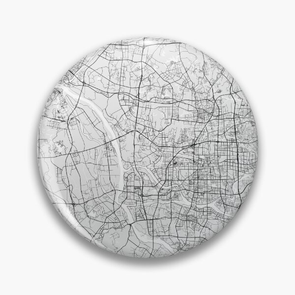 Item preview, Foshan City Map of Guangdong, China - Light designed and sold by deMAP.