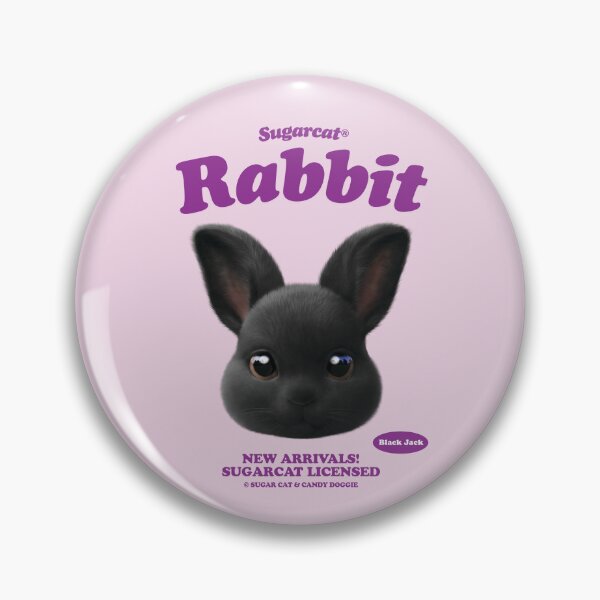 Item preview, #478 Black Jack the Rabbit, TypeFace designed and sold by Sugar Cat  & Candy Doggie.