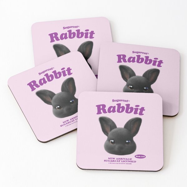 Item preview, #478 Black Jack the Rabbit, TypeFace designed and sold by Sugar Cat  & Candy Doggie.