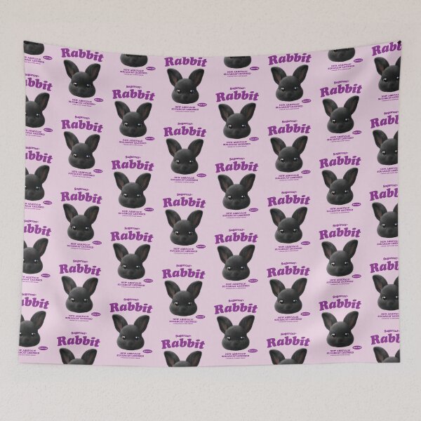 Item preview, #478 Black Jack the Rabbit, TypeFace designed and sold by Sugar Cat  & Candy Doggie.