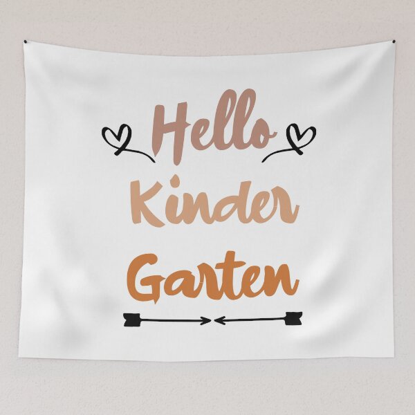 Item preview, Boho Rainbow kindergarten - Hello kindergarten designed and sold by NewDayDesigns.