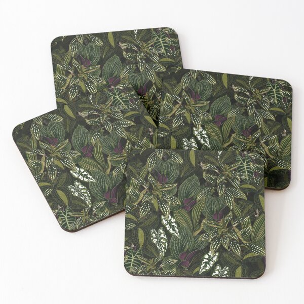 Item preview, Mystic Exotic Botanical Night Garden Nightgarden designed and sold by UtArt.