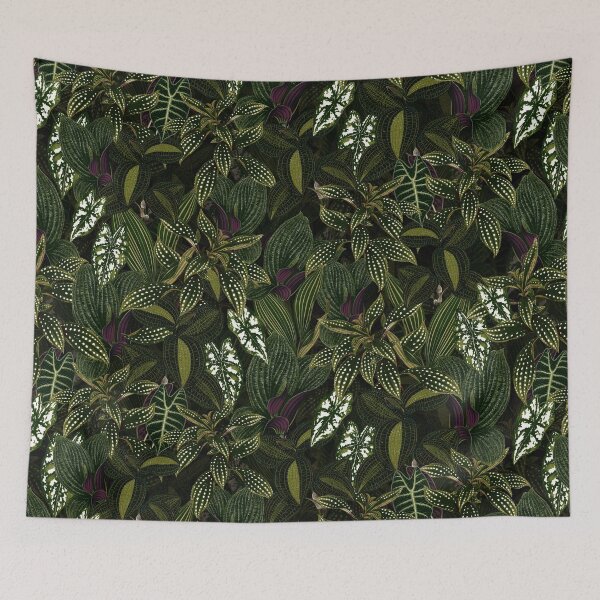 Item preview, Mystic Exotic Botanical Night Garden Nightgarden designed and sold by UtArt.