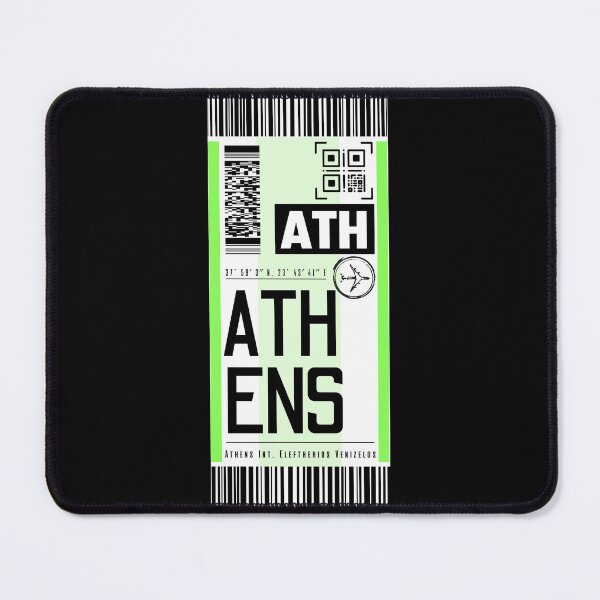 Item preview, ATHENS ATH classic luggage tag stickers designed and sold by LeddsoDello.