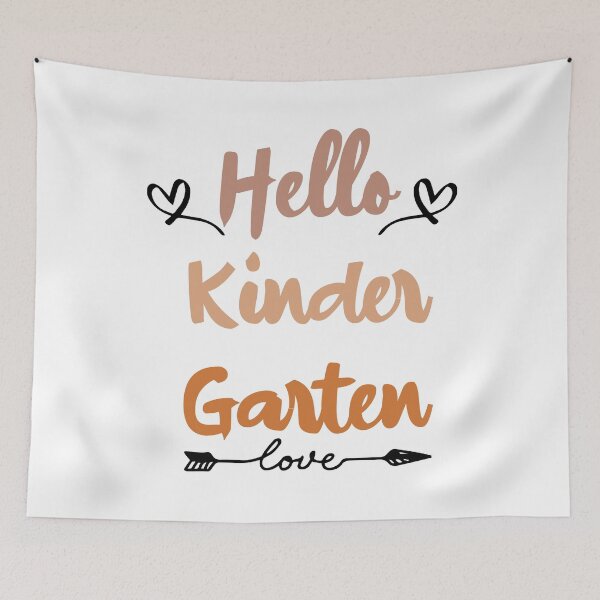 Item preview, Boho Rainbow kindergarten - Hello kindergarten designed and sold by NewDayDesigns.