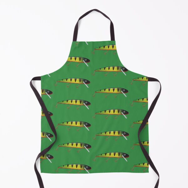 Item preview, Fish Big Big Fish Jerkbait Fishing Lure Sticker - Perch Pattern designed and sold by BlueSkyTheory.