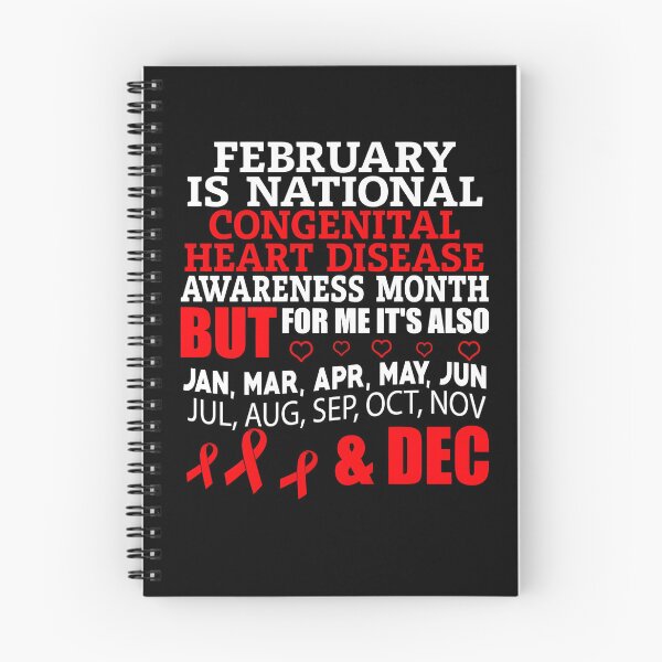 Item preview, February Is National CHD Awareness Month designed and sold by Adolfo114.