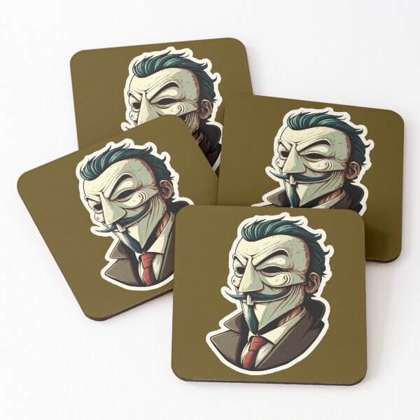 Item preview, Guy Fawkes Brown Anonymous Hacker in a Suit designed and sold by Gralok.