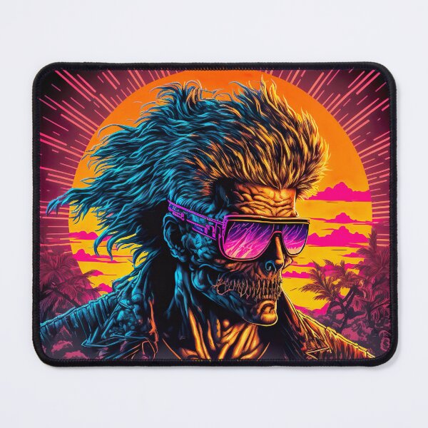 Item preview, Synthwave Sun Zombie Driver designed and sold by Nightarcade.