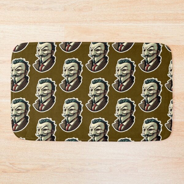 Item preview, Guy Fawkes Brown Anonymous Hacker in a Suit designed and sold by Gralok.