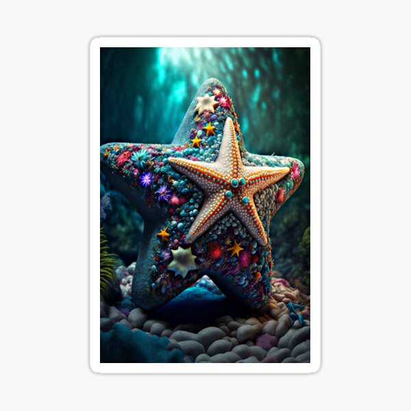 Vista previa del artículo con la obra «estrella de mar #2», diseñado y vendido por PREARTE.