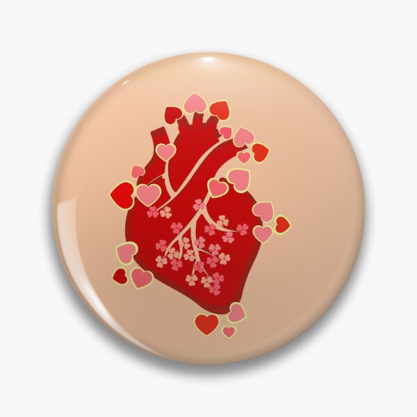 Item preview, Blooming heart designed and sold by Bakkia.