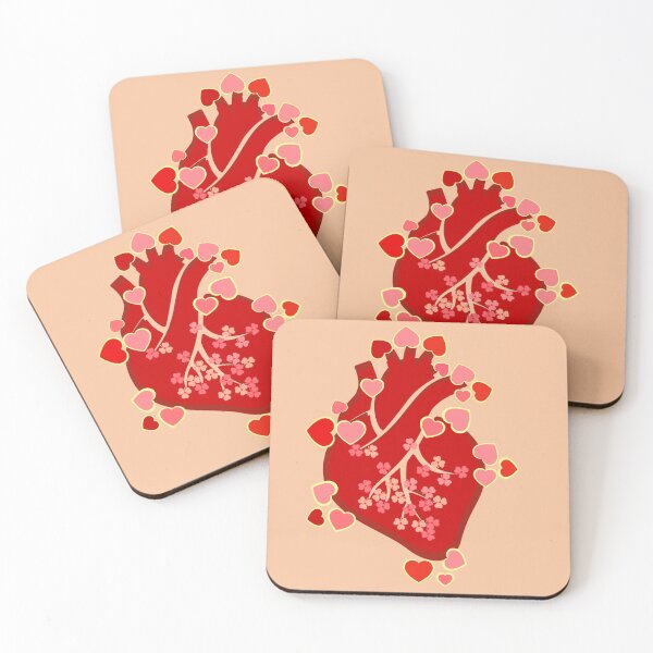 Item preview, Blooming heart designed and sold by Bakkia.