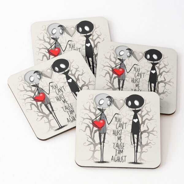 Item preview, Emo Ghost Sad Character in Love Anti Valentine's Day designed and sold by BluedarkArt.