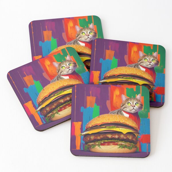 Item preview, Big Bites and Whiskers - The Cat's Burger Concept designed and sold by WBP Mart.