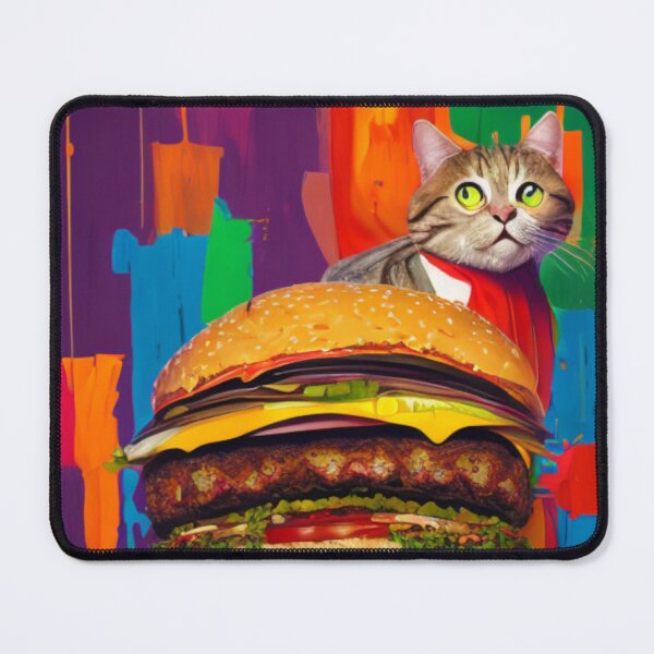 Item preview, Big Bites and Whiskers - The Cat's Burger Concept designed and sold by WBP Mart.