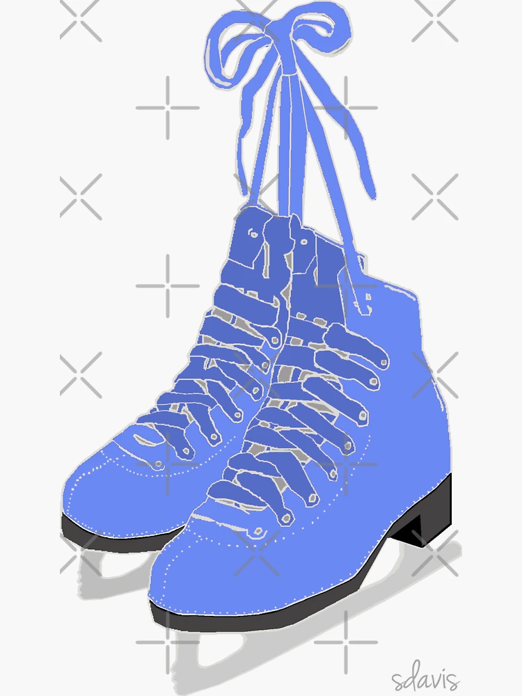 Skate 528 blue | Sticker
