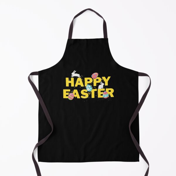 Item preview, Happy Easter decorated with beautifully patterned eggs and rabbits. Designed to look simple and not too cluttered. designed and sold by P-De-Design.