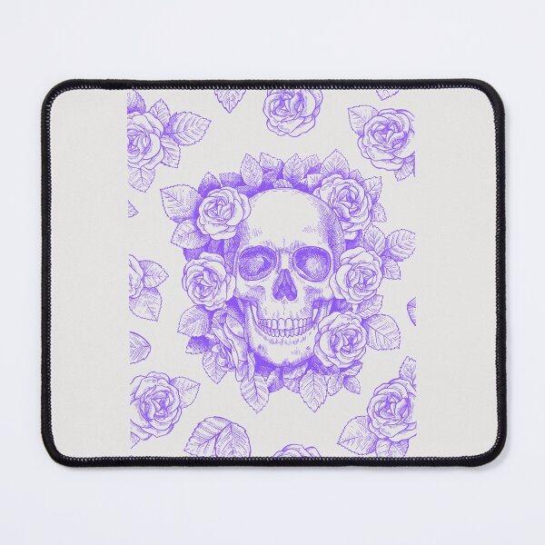 Item preview, Skull in flowers designed and sold by Simo0455.