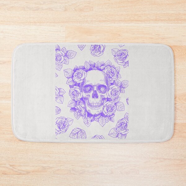 Item preview, Skull in flowers designed and sold by Simo0455.