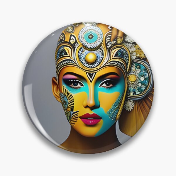 Item preview, Arousing Surrealism: Colorful Woman Portrait with Dreamlike Surroundings designed and sold by artmanikin.