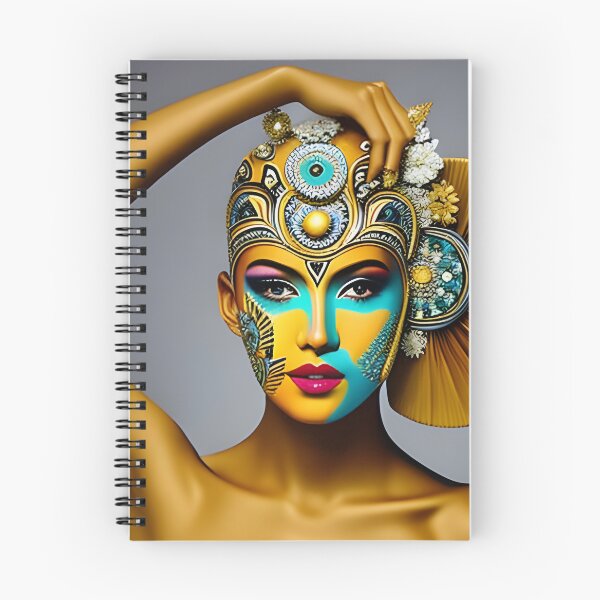 Item preview, Arousing Surrealism: Colorful Woman Portrait with Dreamlike Surroundings designed and sold by artmanikin.