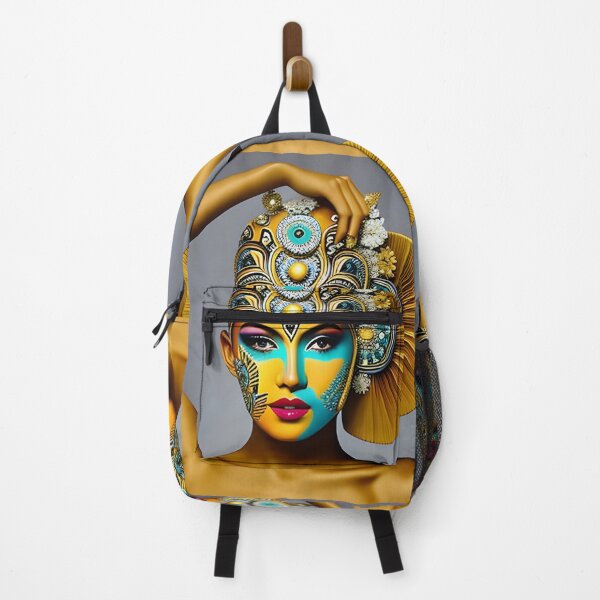 Item preview, Arousing Surrealism: Colorful Woman Portrait with Dreamlike Surroundings designed and sold by artmanikin.