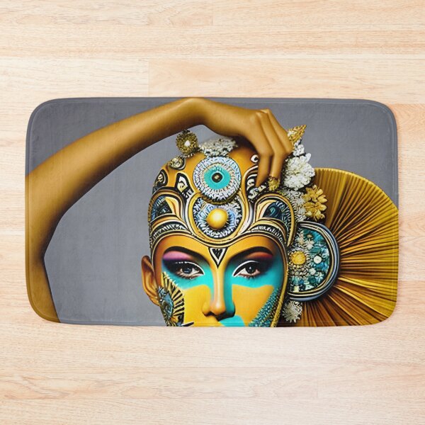 Item preview, Arousing Surrealism: Colorful Woman Portrait with Dreamlike Surroundings designed and sold by artmanikin.