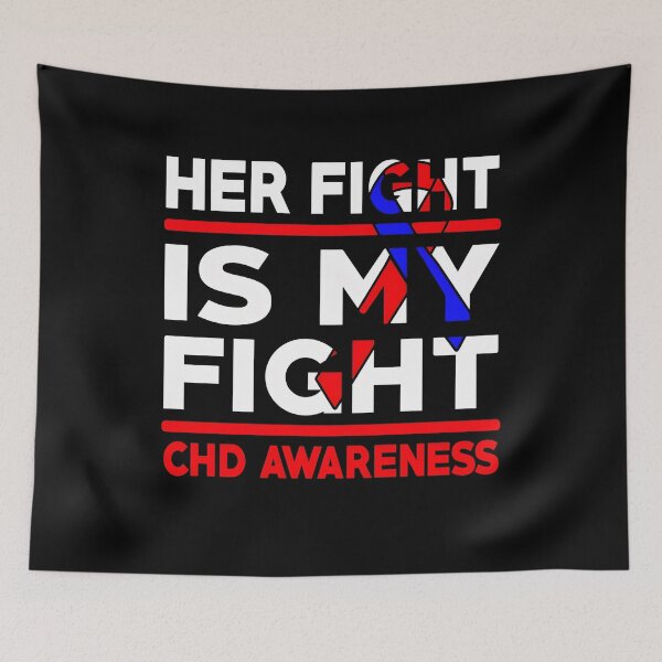 Item preview, Her Fight Is My Fight CHD Awareness designed and sold by Adolfo114.
