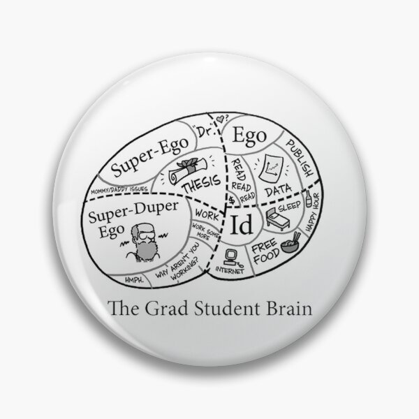 Item preview, The Grad Student Brain Merchandise designed and sold by EmmaDominica.