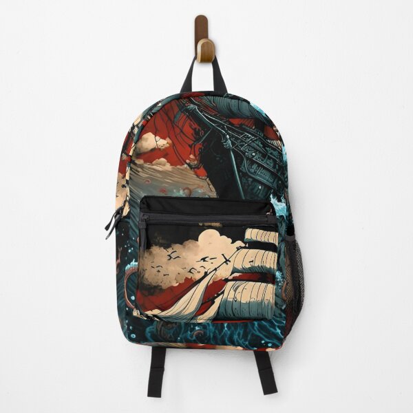 Item preview, kraken attack a ship designed and sold by fadstudio.