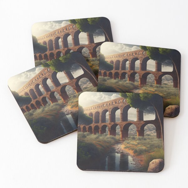 Item preview, Ancient Roman Landscape - Aqueduct - HIstory Of Ancient Rome designed and sold by Styrman.