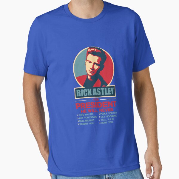 Item preview, Rick Astley For President designed and sold by Zloetrle.